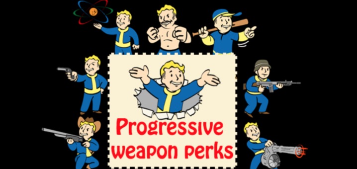 Xbox One版fallout4 Mod Progressive Weapon Perks Digiroma