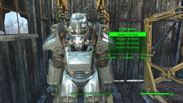 Xbox One版fallout 4 Mod Power Armor Colection System Digiroma