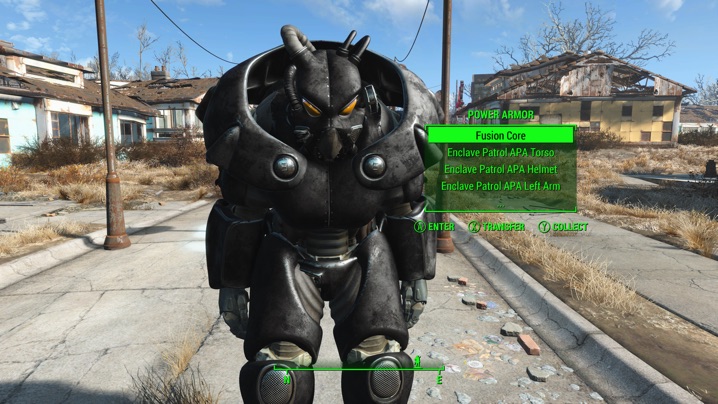 Xbox One版fallout 4 Mod Enclave Classic Advanced Power Armor Digiroma