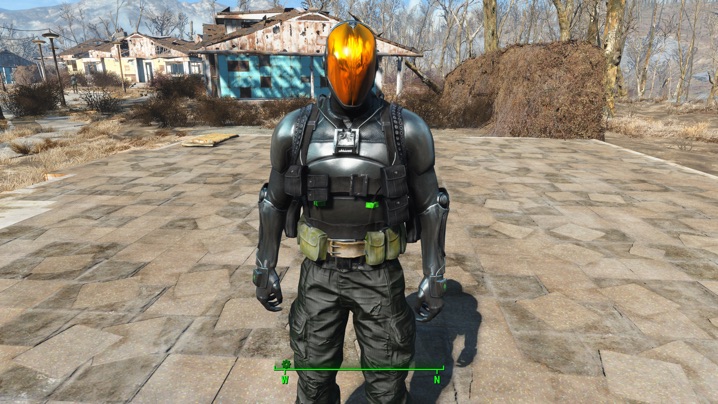 Xbox One版fallout 4 Mod Akma Budae Stealth Suit Digiroma