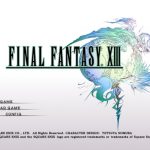 FF13 タイトル画面