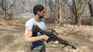 Xbox One版Fallout 4 MOD「MG69 – Dak's Assault Rifle Replacer