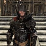 Blackened Steel Armor And Weapon Set 1