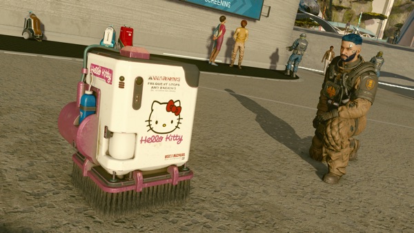 Hello Kitty Sanitation Bot 3