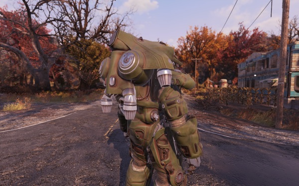 Fallout 76 H.A.R.E.パワーアーマーのジェットパック