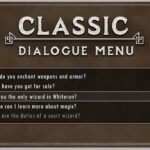 Classic Dialogue Menu 1