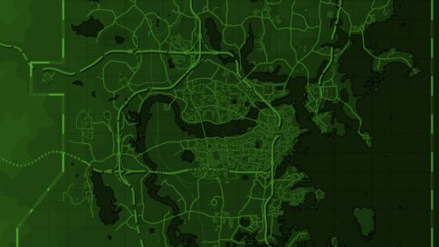 High Quality Pip-Boy Map 1