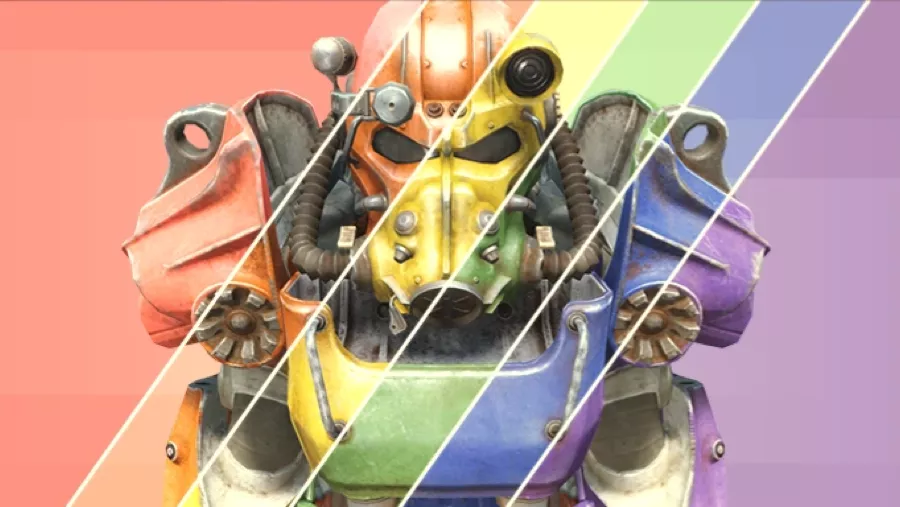 Fallout 4 AE バンドルに含まれるパワーアーマー塗装 1