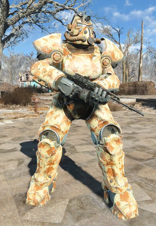 Fallout 4 AE バンドルに含まれるパワーアーマー塗装 3