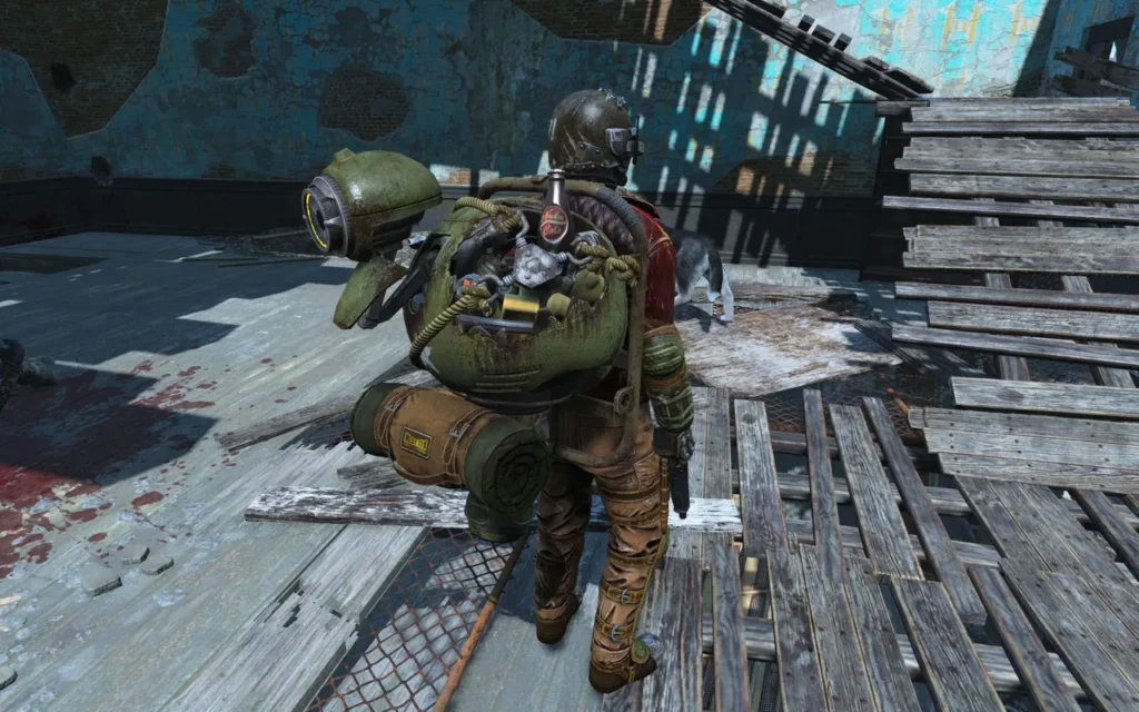 Fallout 4 AE Creation Gutsy Robot Backpack 6