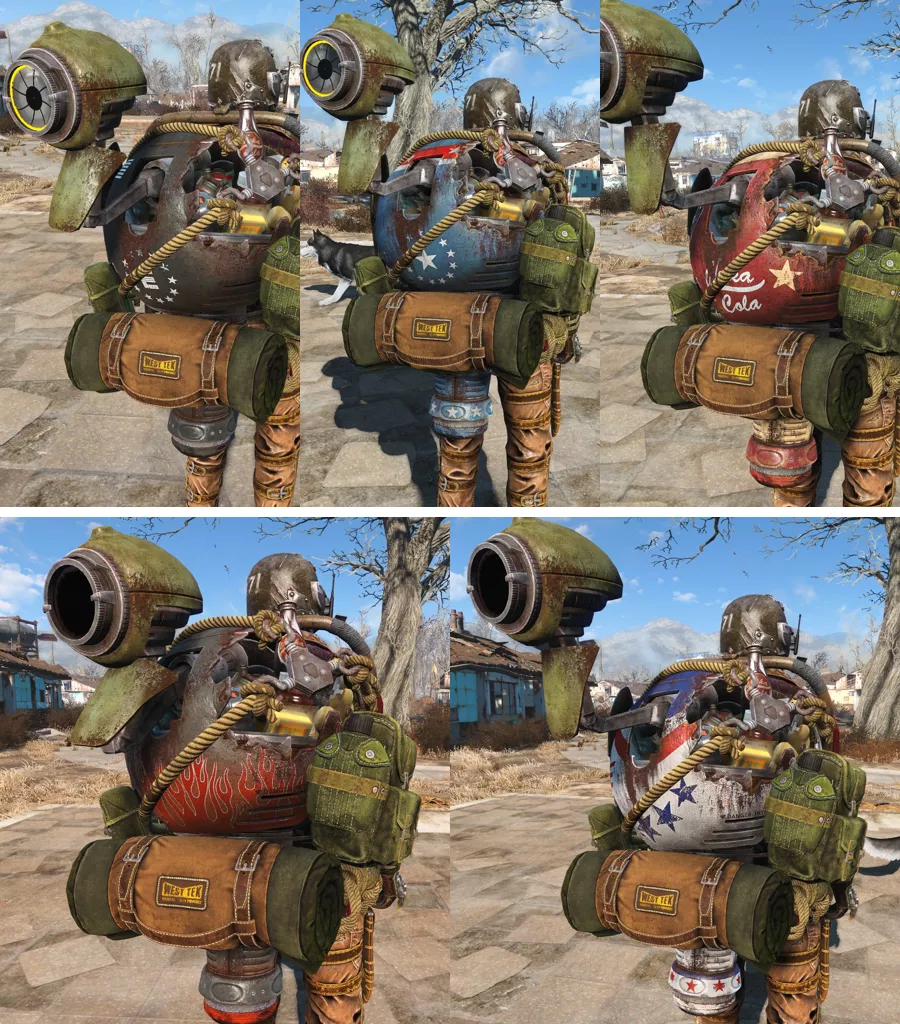 Fallout 4 AE Creation Gutsy Robot Backpack 10
