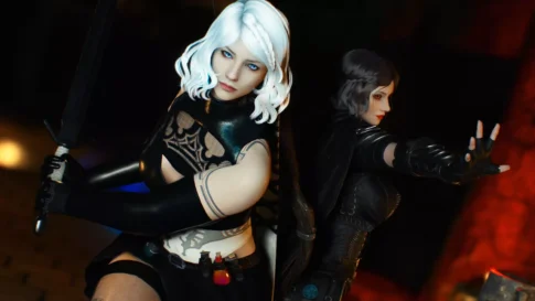 Serana Dialogue Add-On x Ashe - Crystal Heart - Full Banter Patch