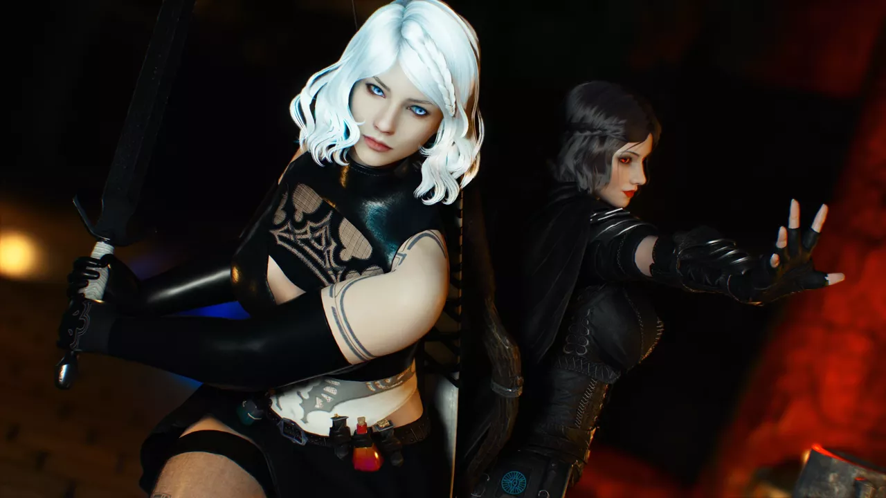 Serana Dialogue Add-On x Ashe - Crystal Heart - Full Banter Patch