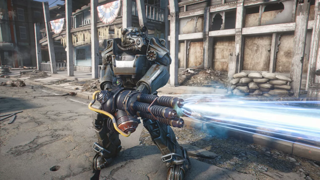 Fallout 4 AE ガウスミニガン 1