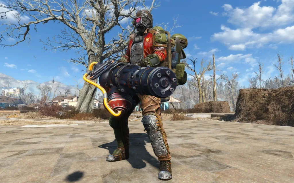 Fallout 4 ガウスミニガン 1