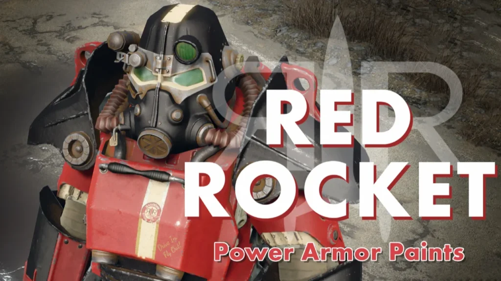 Red Rocket Power Armor Paint